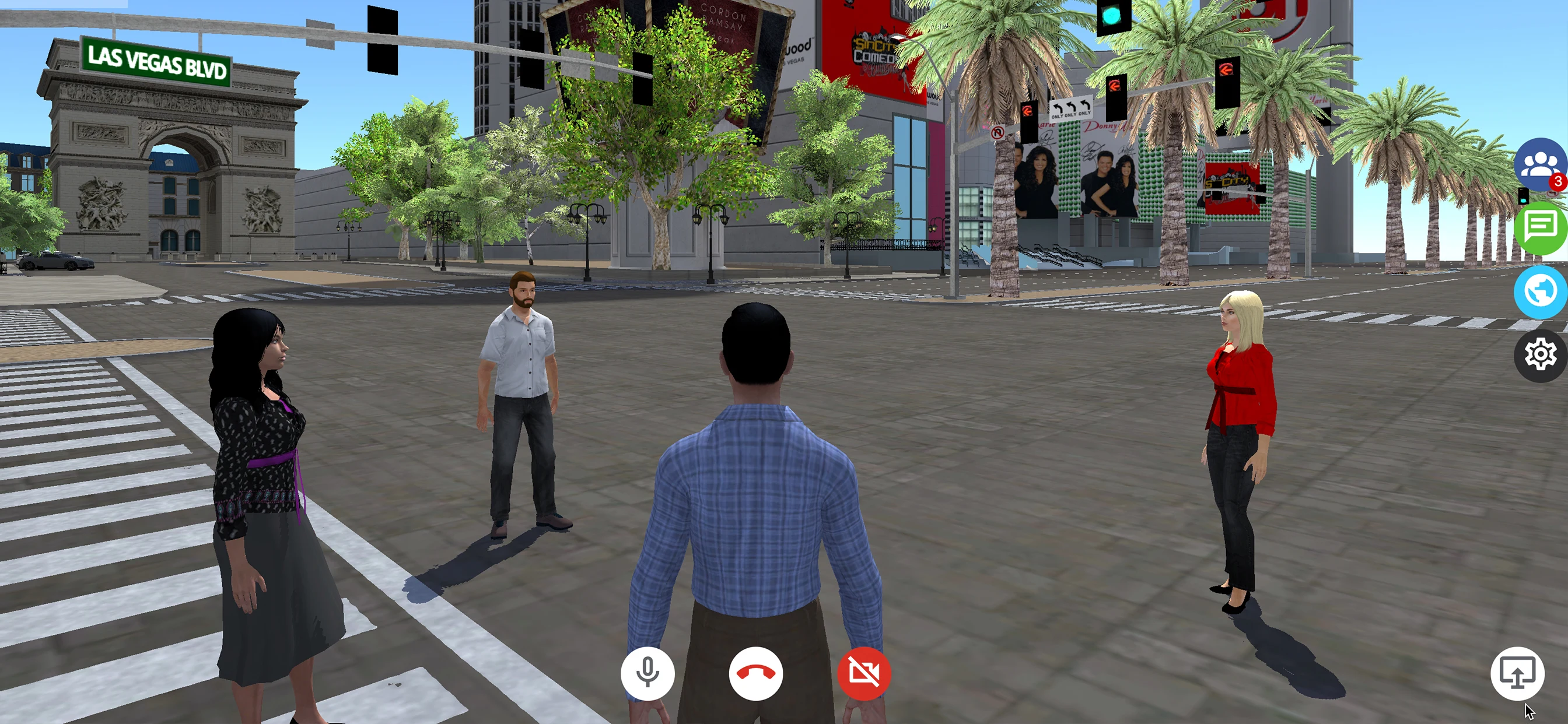 3Dmeet screenshot