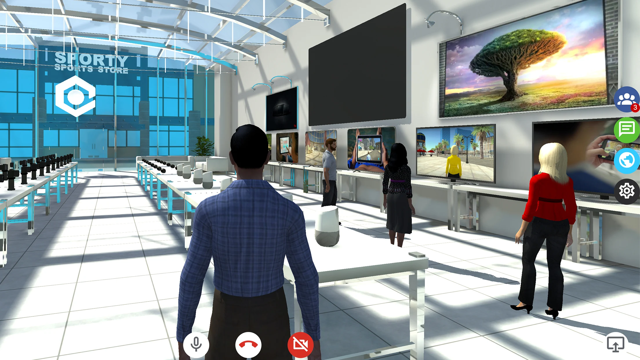 3Dmeet screenshot